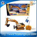 Hot selling 11 channel remote control excavator toy with light and music for kids H90255